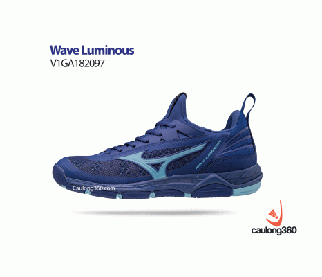 Giày câu lông Mizuno Wave Luminous xanh