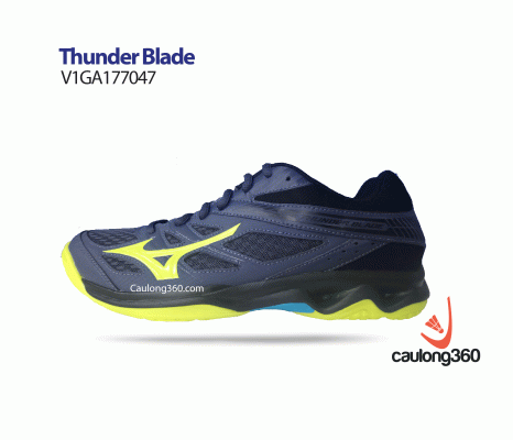 Giày Mizuno THUNDER BLADE xám vàng