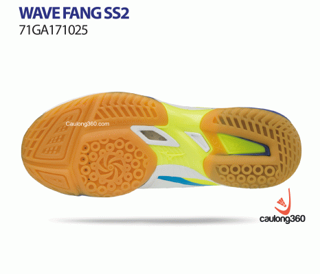 Giày Mizuno WAVE FANG SS2 71GA171025 xanh trắng