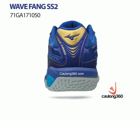 Giày Mizuno WAVE FANG SS2 xanh vàng