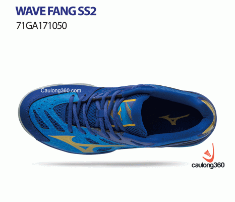 Giày Mizuno WAVE FANG SS2 xanh vàng