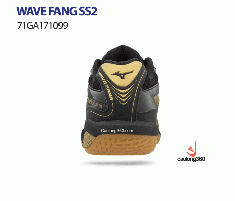 Giày cầu lông Mizuno WAVE FANG SS2 vàng đen