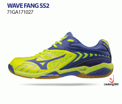 Giày Mizuno WAVE FANG SS2 vàng xanh 