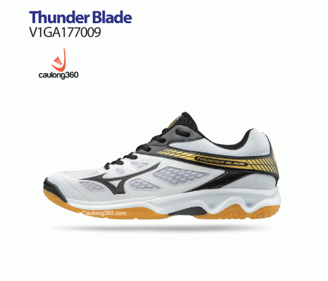 Giày Mizuno THUNDER BLADE trắng đen