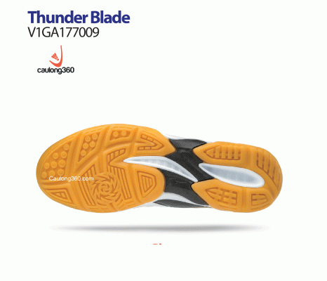 Giày Mizuno THUNDER BLADE trắng đen