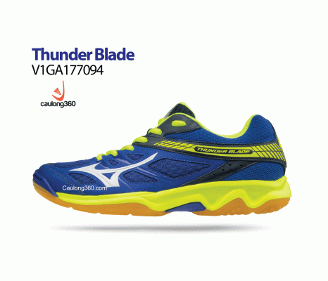 Giày Mizuno THUNDER BLADE xanh vàng