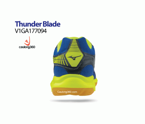 Giày Mizuno THUNDER BLADE xanh vàng