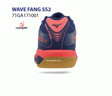 Giày Mizuno WAVE FANG SS2 đỏ vằn