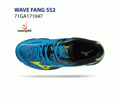 Giày Mizuno WAVE FANG SS2 xanh vằn