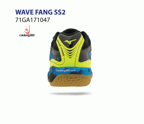 Giày Mizuno WAVE FANG SS2 xanh vằn