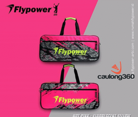  Bao vợt Flypower Zamrud 5 Hot Pink – Yellow