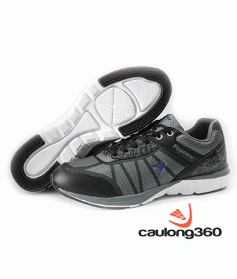 Giày chạy bộ Flypower Running Shoes Boko Black – Charcoal