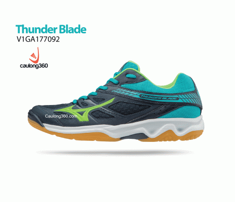 Giày Mizuno THUNDER BLADE xanh ngọc