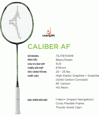 vợt cầu lông Mizuno CALIBER AF