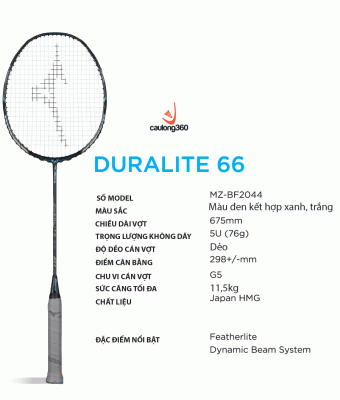 vợt cầu lông Mizuno DURALITE 66