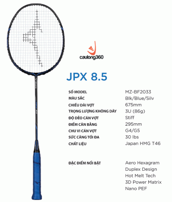 Vợt cầu lông Mizuno JPX 8.5