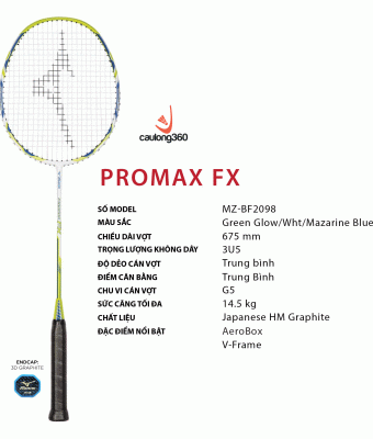 Vợt cầu lông Mizuno PROMAX FX