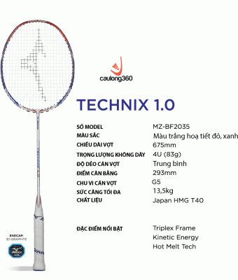 Vợt cầu lông Mizuno TECHNIX 1.0