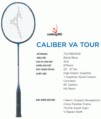 Vợt Mizuno Caliber va Tuor