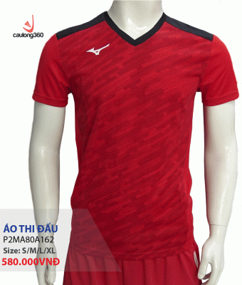 Áo Mizuno PRACTICE SHIRT sọc vằn