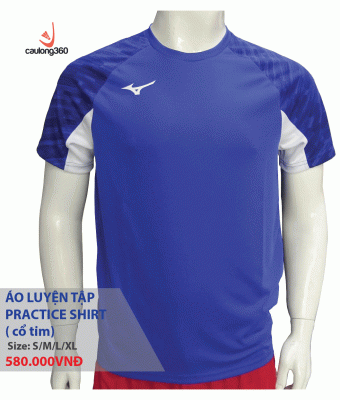 Áo cầu lông Mizuno PRACTICE SHIRT 