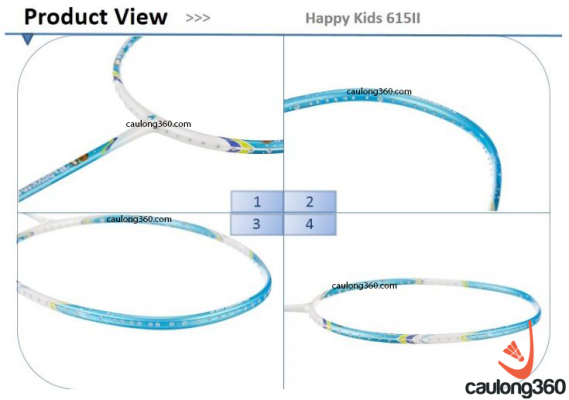 Vợt cầu lông Kawasaki Happy Kids 615II