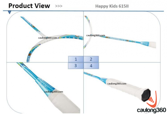 Vợt cầu lông Kawasaki Happy Kids 615II