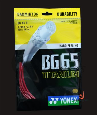 Cước đan vợt Yonex BG 65 Titanium