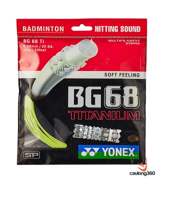 Cước đan vợt Yonex BG 68 Titanium