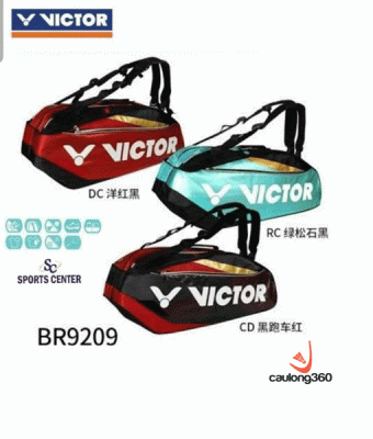 Bao vợt cầu lông Victor BR-9209-DC