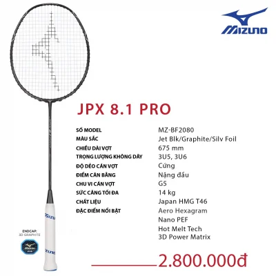 Vợt cầu lông Mizuno JPX 8.1 Pro