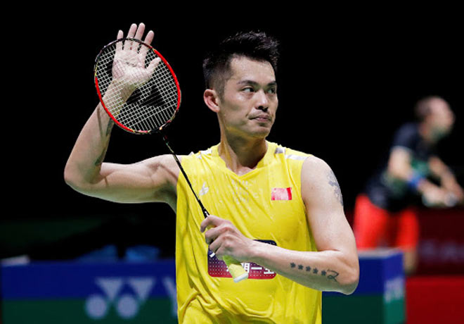 vợt lin dan sử dụng